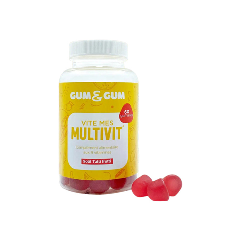Well & Well Gum&Gum Vite mes multivit 60 gummies