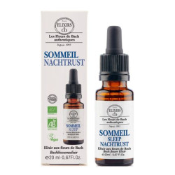 Elixirs & Co Sommeil Composés aux Fleurs de Bach 20ml