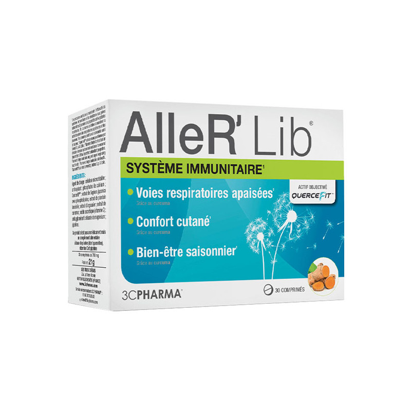 3C Pharma AlleR'Lib Système immunitaire 30 comprimés