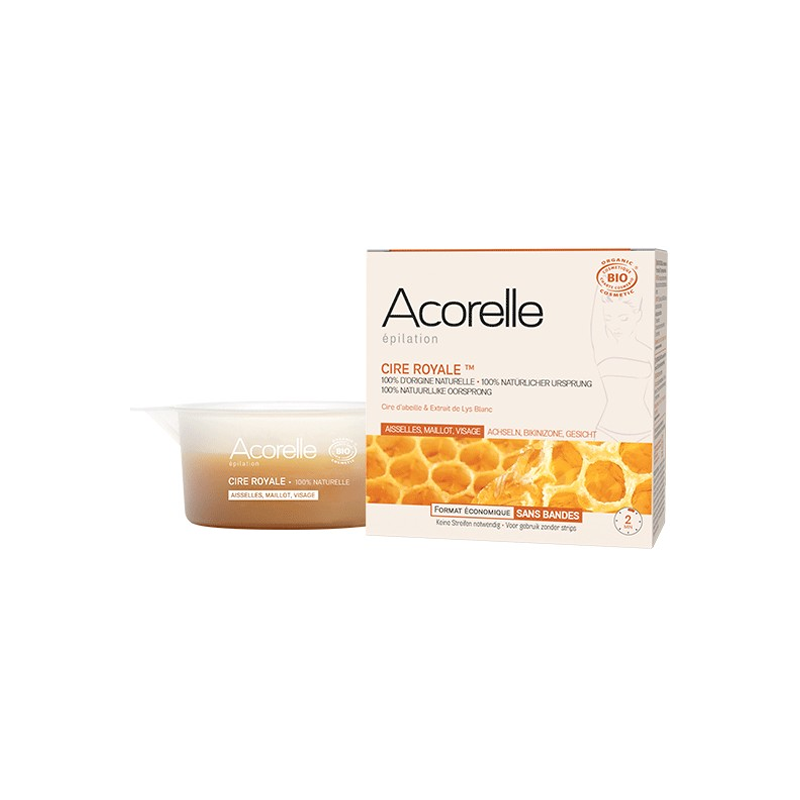 Acorelle Cire Royale sans bandes bio 100gr