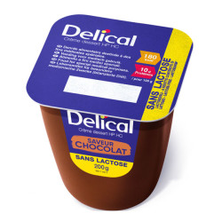 Delical Crème dessert HP CH chocolat sans lactose 200gr