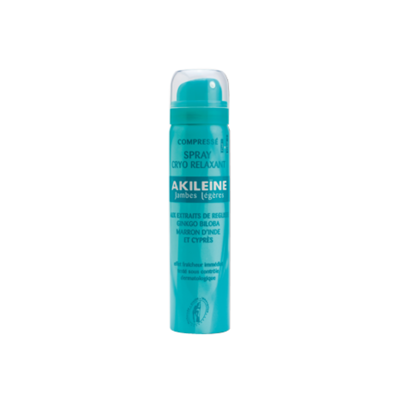 Akileïne Spray Cryo Relaxant jambes légères 150ml