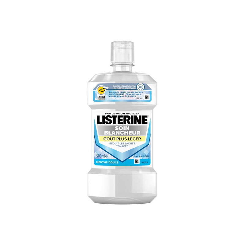 Listerine Traitement Professionnel Bain de bouche menthe douce 500ml