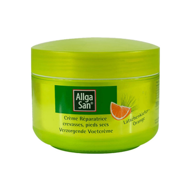 Allga San Crème réparatrice nutrition intense pieds secs 200ml