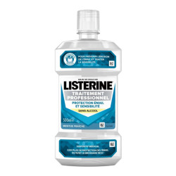 Listerine Professionnel traitement sensibilité Bain de bouche menthe fraîche 500ml