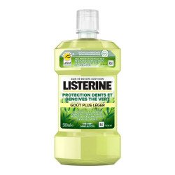 Listerine Protection dents et gencives Bain de bouche thé vert 500ml