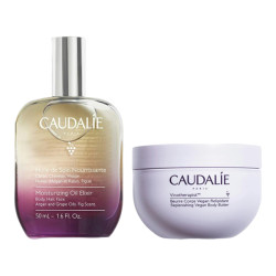 Caudalie Coffret Huile de soin figue lissage et glow