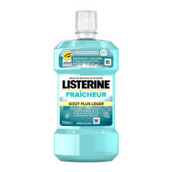 Listerine Fraîcheur Bain de bouche goût plus léger 250ml