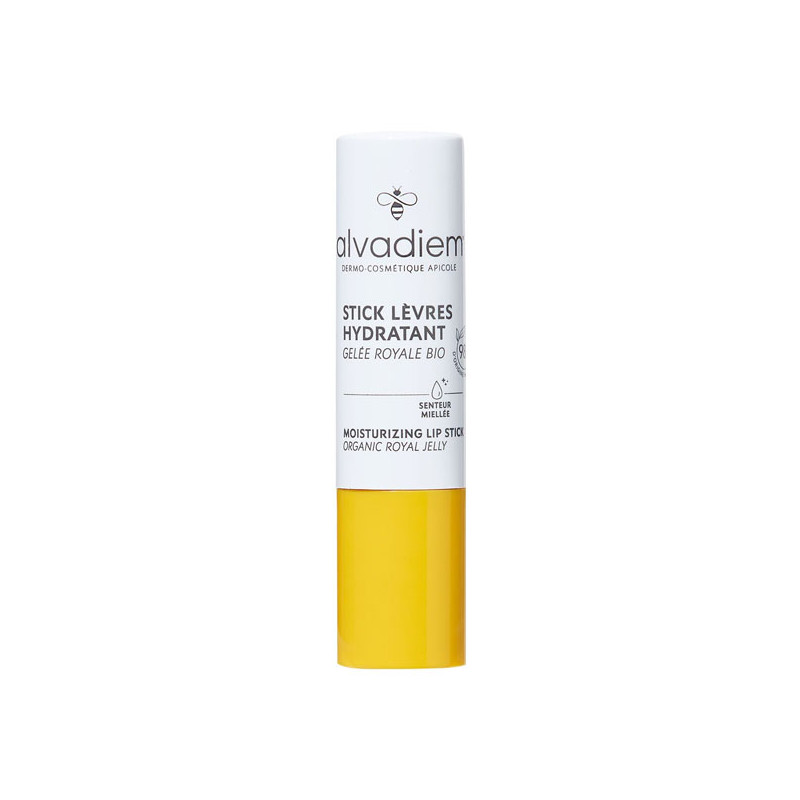 Alvadiem Stick lèvres hydratant à la gelée royale bio 4gr