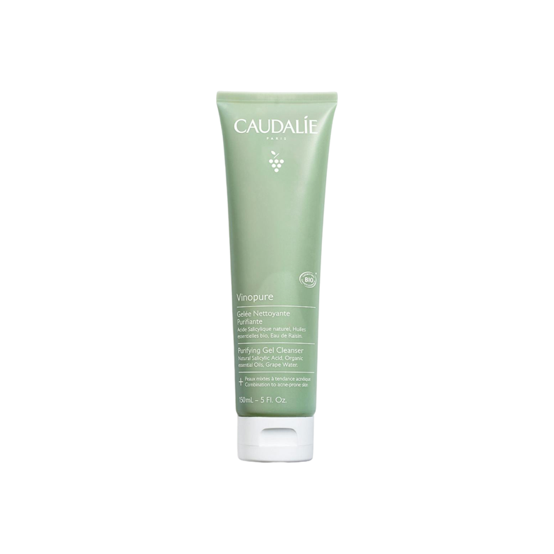 Caudalie Vinopure Gelée nettoyante purifiante bio 150ml