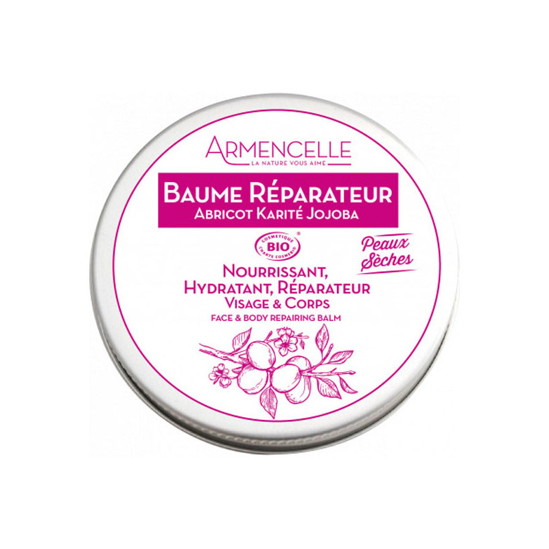 Armancelle Baume Réparateur Hydratant bio 80gr