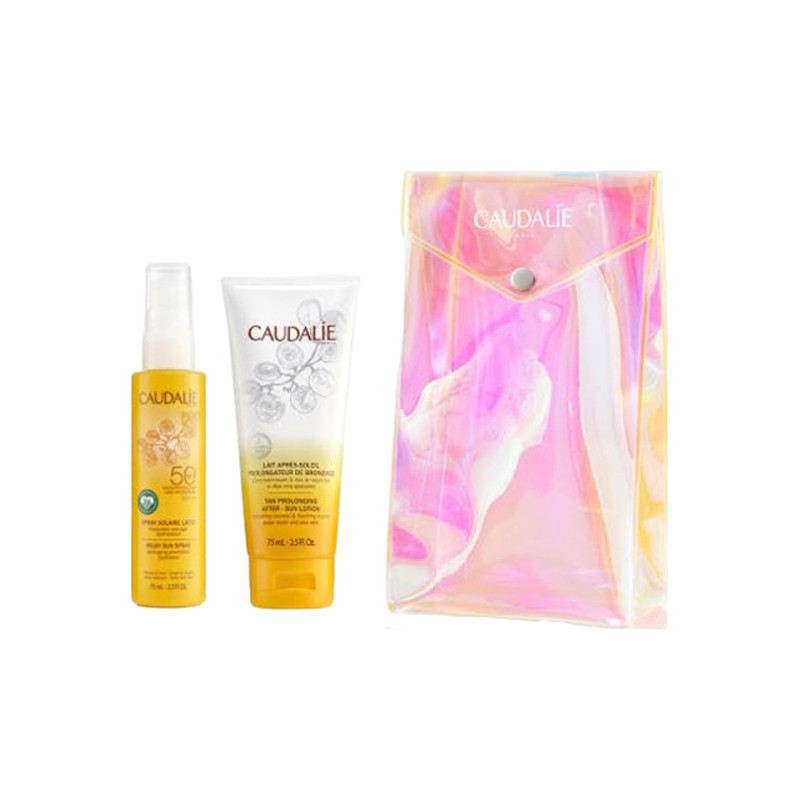 Caudalie Trousse Duo spray solaire lacté SPF50 75ml + Lait après-soleil 75ml