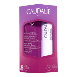 Caudalie Thé des Vignes Duo Crème mains et ongles 30ml + Soin des lèvres 4,5gr