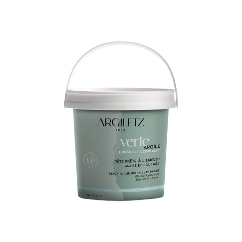 Argiletz Pâte à l’argile verte 1kg