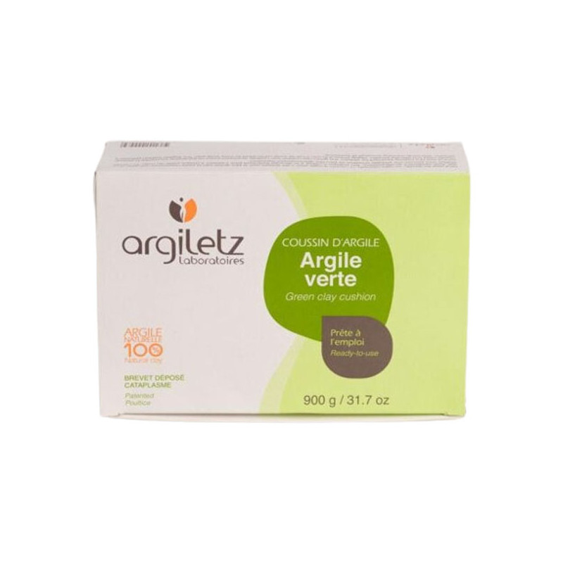 Argiletz Coussins d'argile verte prêts-à-l’emploi 900gr