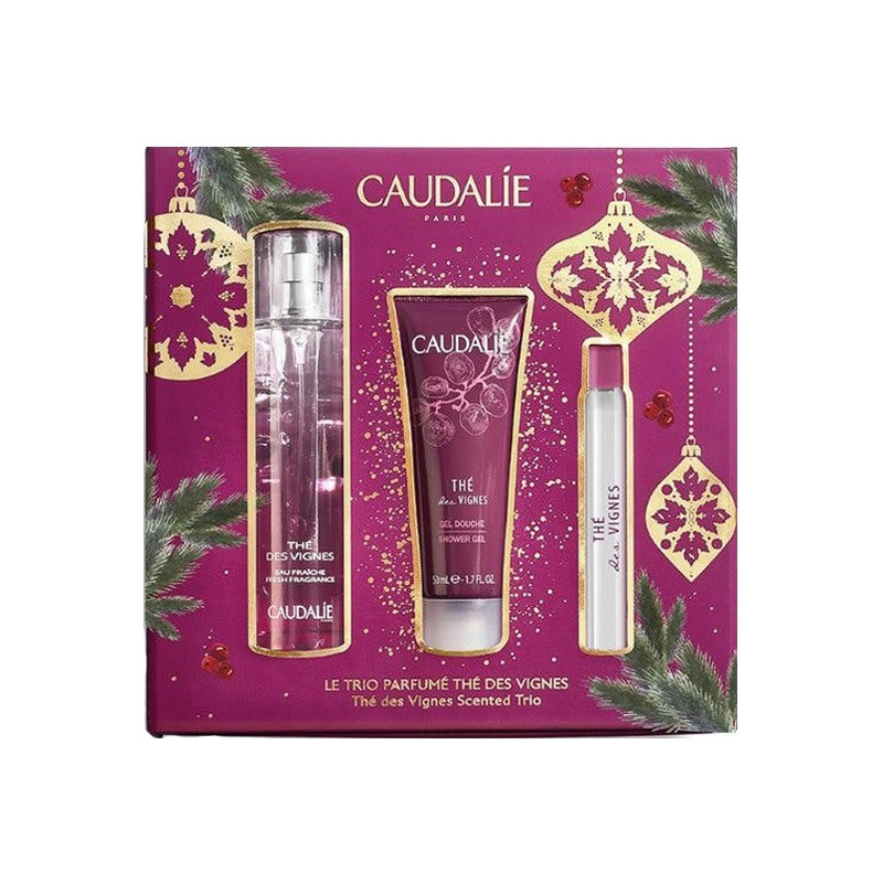 Caudalie Coffret Thé des Vignes Trio parfumé