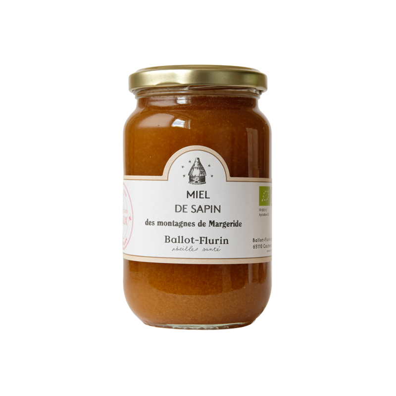 Ballot-Flurin Miel de Sapin des montagnes de Margeride 480gr