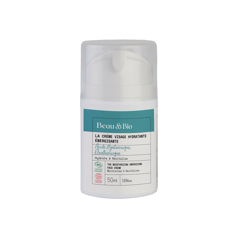 Beau & Bio La crème visage hydratante énergisante bio 50ml