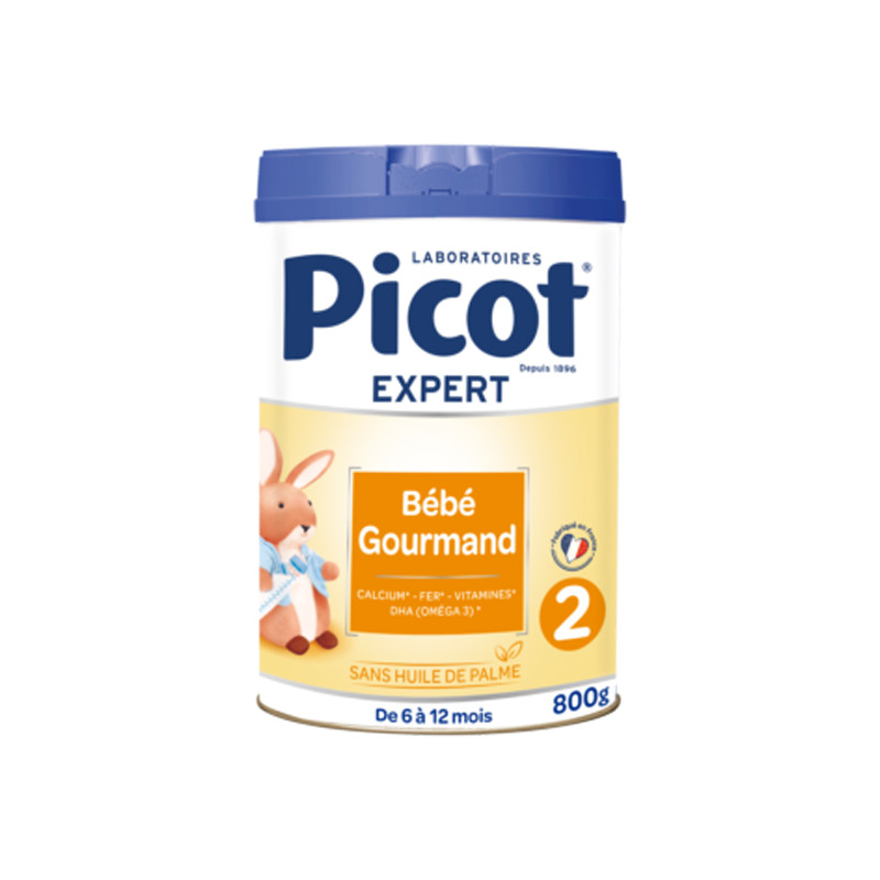 Picot Expert Bébé Gourmand lait 2ème âge 800gr