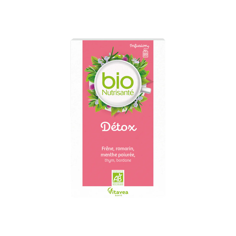 Nutrisanté BioNutrisanté Infusion détox bio 20 sachets