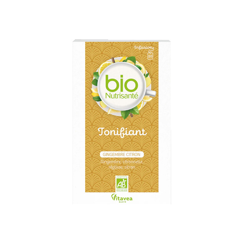Nutrisanté BioNutrisanté Infusion Tonifiant bio 20 sachets