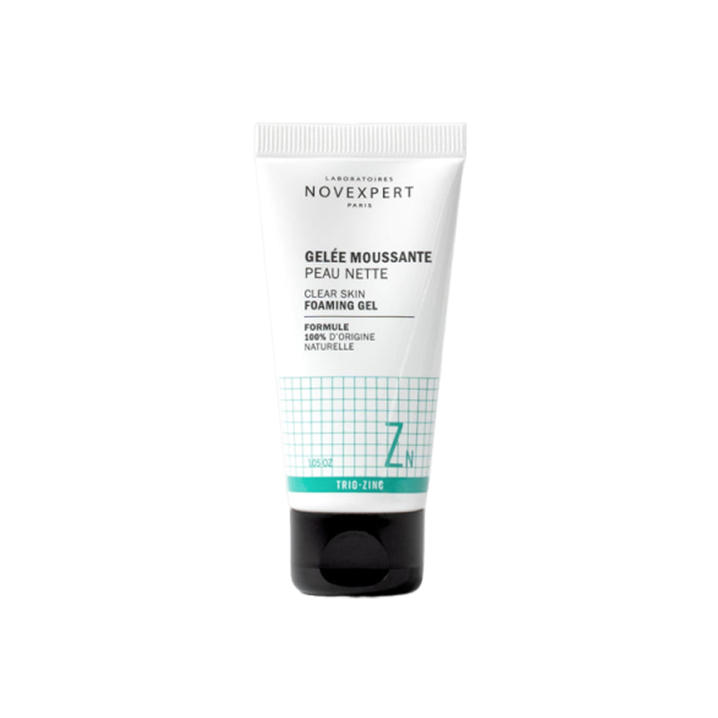 Novexpert Gelée moussante peau nette trio-zinc 30gr