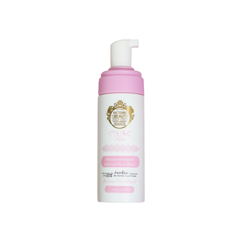 Musc Intime Mousse nettoyante intime au Musc Blanc 150ml
