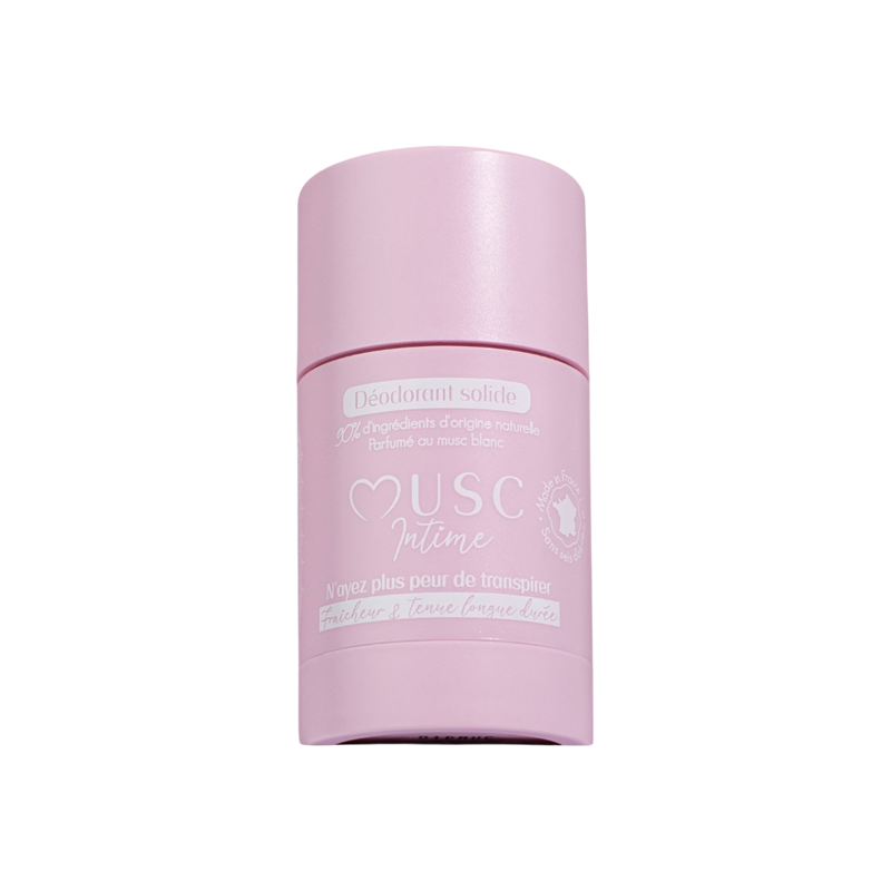 Musc Intime Déodorant solide au Musc Blanc 50gr