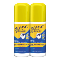 Apaisyl Lotion répulsif moustiques lot de 2 x 90ml
