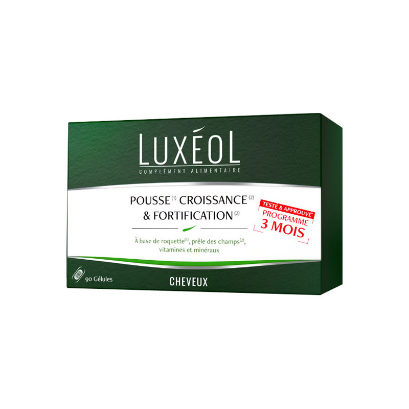 Luxéol Pousse Croissance & Fortification 30 gélules