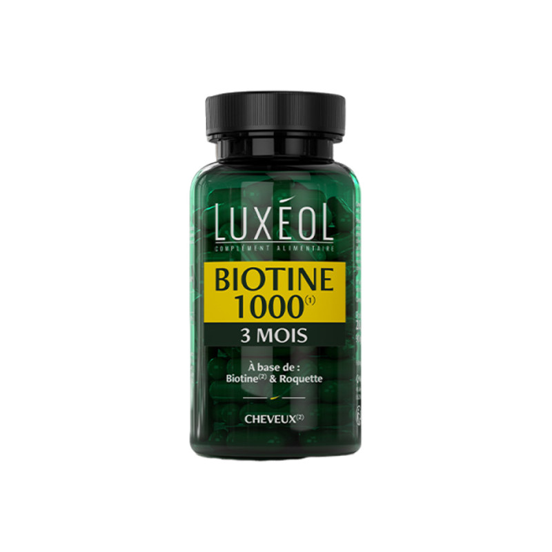Luxéol Biotine 1000 boîte de 90 gélules