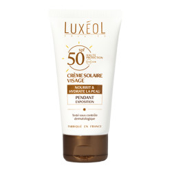 Luxéol Solaire Crème solaire visage SPF50 - 50ml