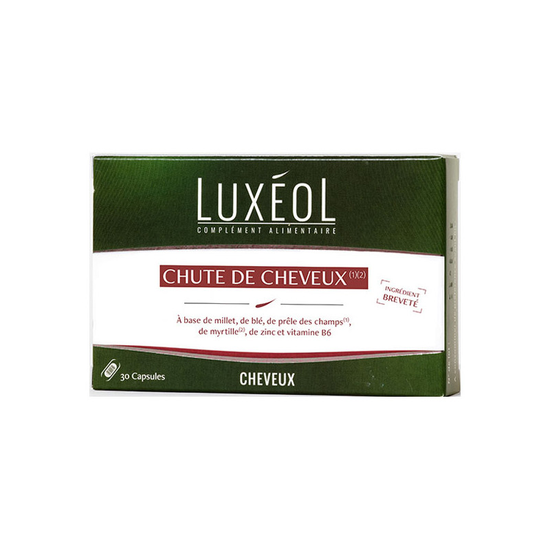 Luxéol Chute de Cheveux 30 capsules