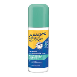 Apaisyl Répulsif moustiques Émulsion peaux sensibles 90 ml