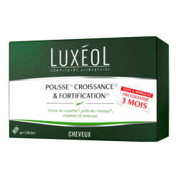 Luxéol Pousse Croissance & Fortification 90 gélules