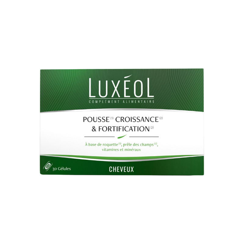 Luxéol Pousse Croissance & fortification 30 gélules