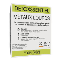 Therascience Detoxssentiel Métaux lourds 10 sachets + 40 gélules