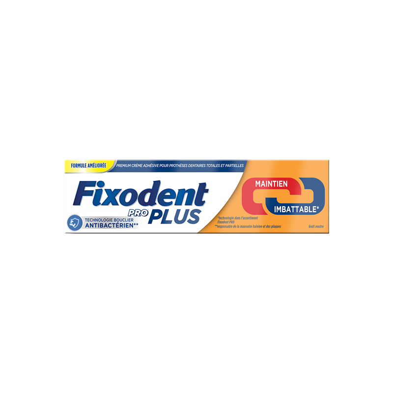 Fixodent Pro Plus Maintien Imbattable 60gr