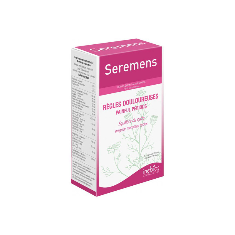 Inebios Seremens 40 comprimés
