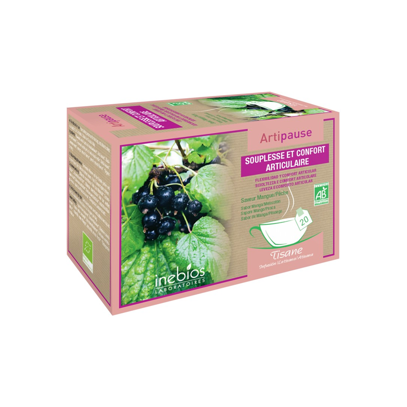 Inebios Artipause tisane bio 20 sachets