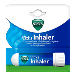 Vicks Inhaler Tampon imprégné pour inhalation par fumigation