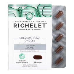 Richelet Cheveux Peau Ongles 30 capsules
