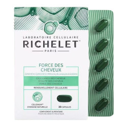 Richelet Force des cheveux 30 capsules