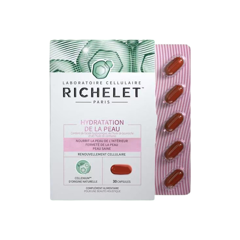 Richelet Hydratation de la peau 60 capsules