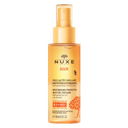 Nuxe Sun Huile lactée capillaire protectrice hydratante 100ml