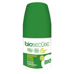 Biosecure Déodorant pierre d'alun bergamotte 50ml