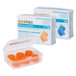 Biosynex Silicone natation protections auditives 3 paires
