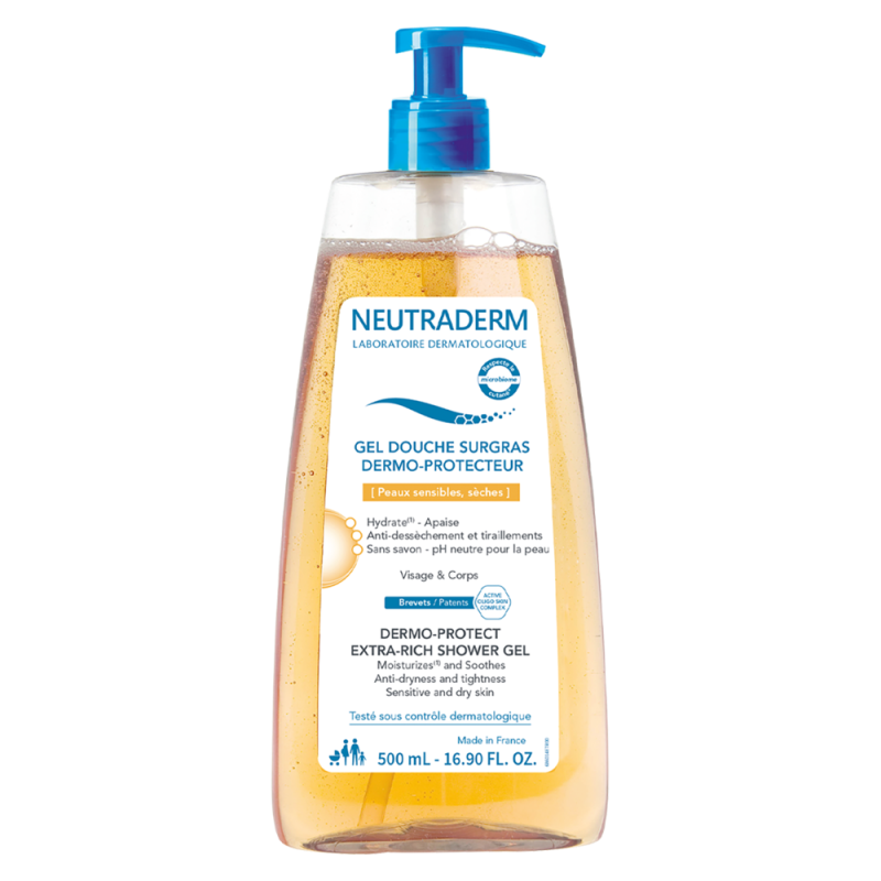 Neutraderm Gel douche surgras dermo-protecteur 500ml
