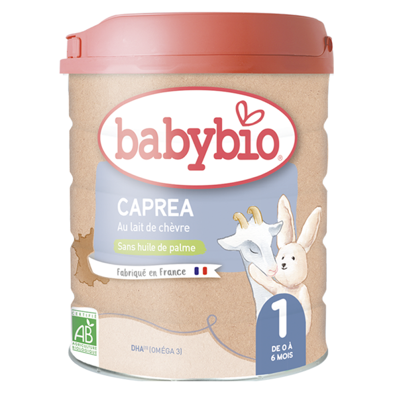 Babybio Caprea 1er âge au lait de chèvre de 0 à 6 mois 800gr