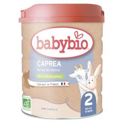 Babybio Caprea 2ème âge au lait de chèvre de 6 à 12 mois 800gr